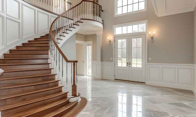 Beautiful staircase transformation